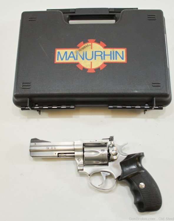  French Manurhin MR88 38 4 in Barrel 38 Special Police Revolver W/ Box-img-0