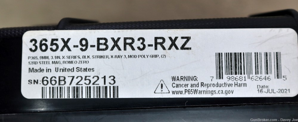 Quality Sig Sauer P365X 9mm with Romeo Red Dot LNIB-img-15