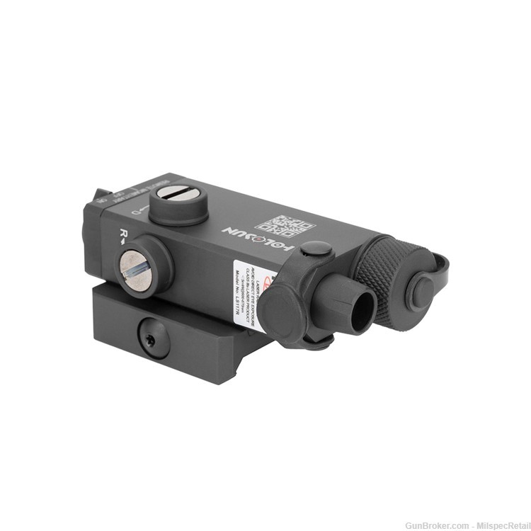 Holosun LS117R Red Collimated Laser Sight w/ QD Picatinny Rail Mount -img-1