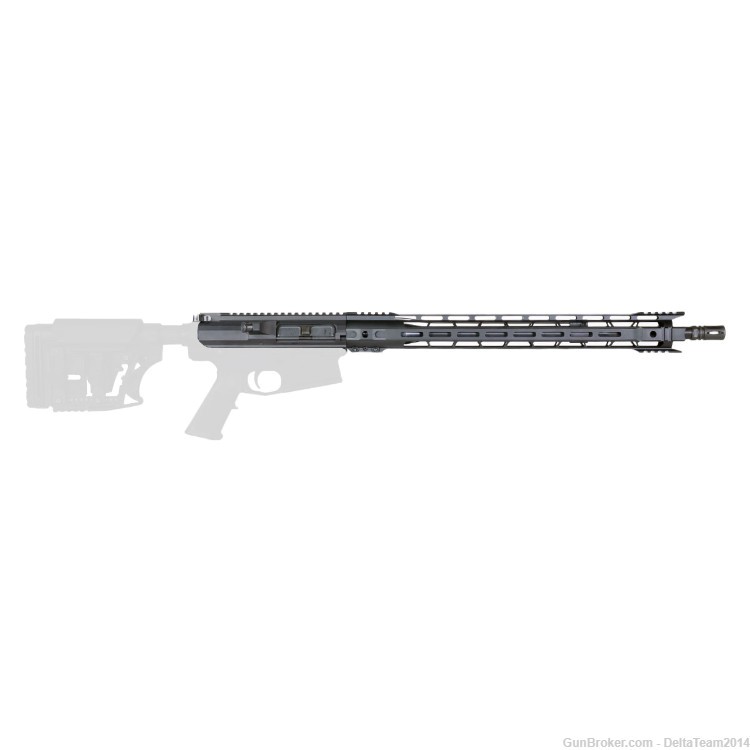 AR10 20in 6.5 Creedmoor Rifle Complete Upper - Birdcage Flash Hider-img-6