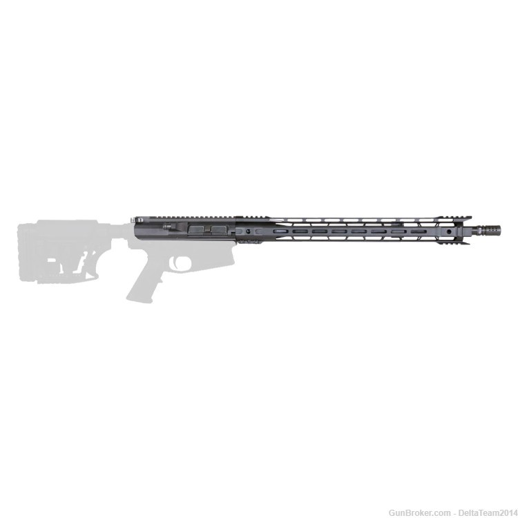 AR10 20in 6.5 Creedmoor Rifle Complete Upper - KAK Compensator Muzzle Brake-img-6