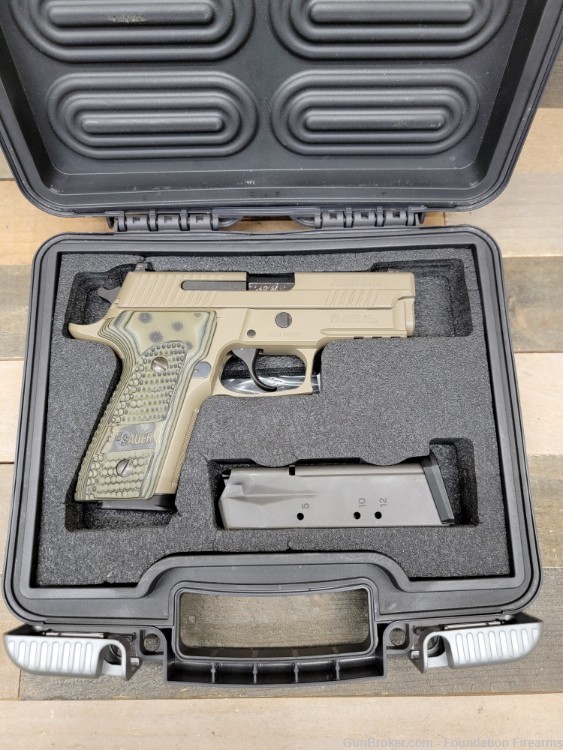 Sig Sauer P229 Elite Scorpion FDE .40 S&W Pistol w/ Case-img-5