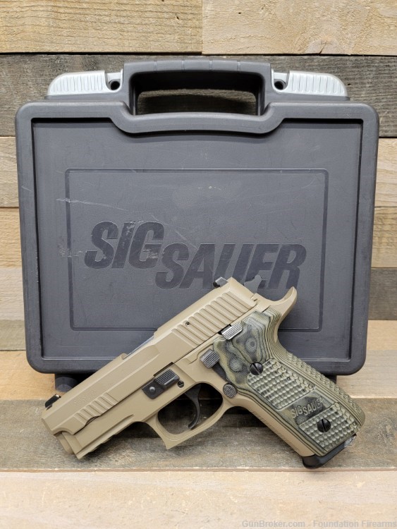 Sig Sauer P229 Elite Scorpion FDE .40 S&W Pistol w/ Case-img-0