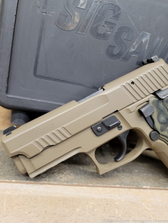 Sig Sauer P229 Elite Scorpion FDE .40 S&W Pistol w/ Case-img-2