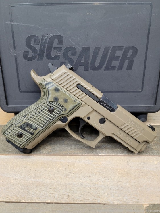 Sig Sauer P229 Elite Scorpion FDE .40 S&W Pistol w/ Case-img-3