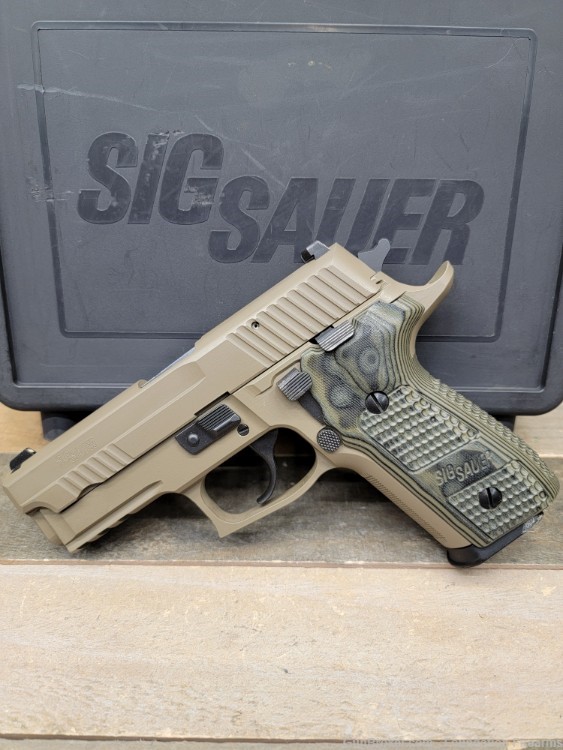 Sig Sauer P229 Elite Scorpion FDE .40 S&W Pistol w/ Case-img-1