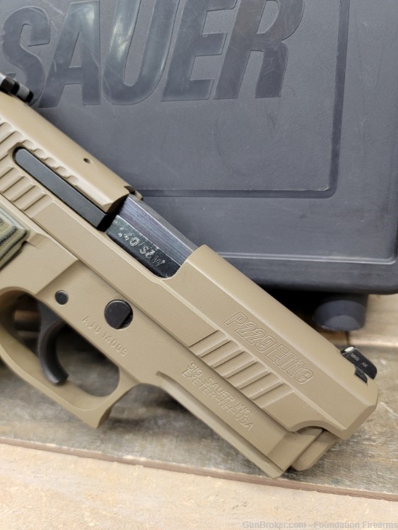 Sig Sauer P229 Elite Scorpion FDE .40 S&W Pistol w/ Case-img-4
