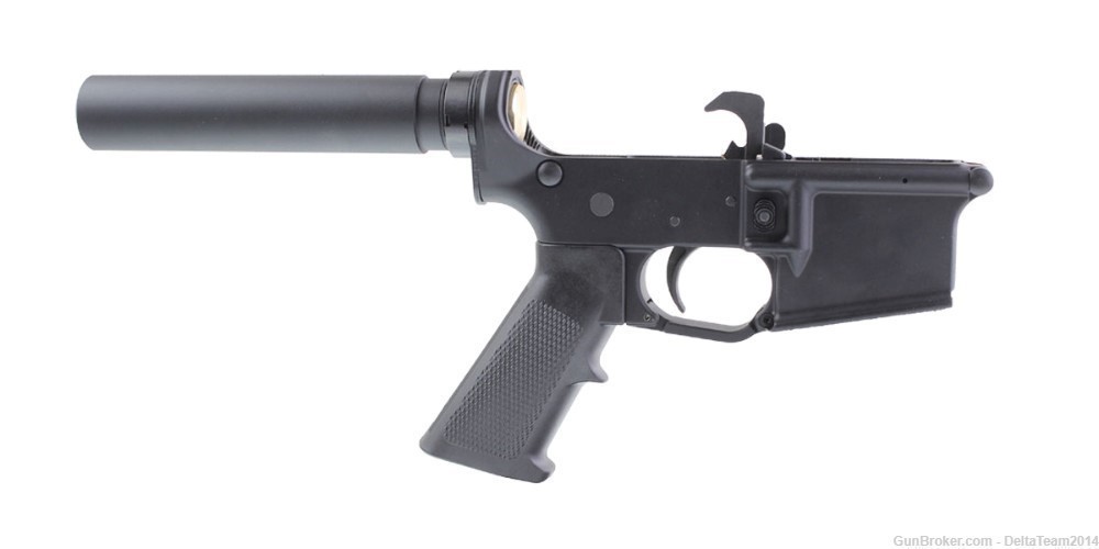 Anderson Mfg. AR15 Lower Build Kit - Pistol Buffer Tube Kit - Assembled-img-0