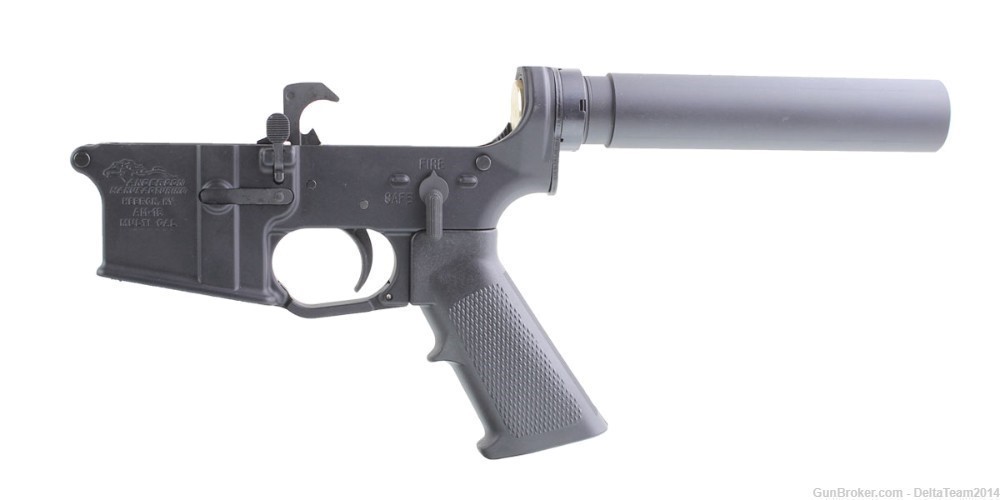 Anderson Mfg. AR15 Lower Build Kit - Pistol Buffer Tube Kit - Assembled-img-2