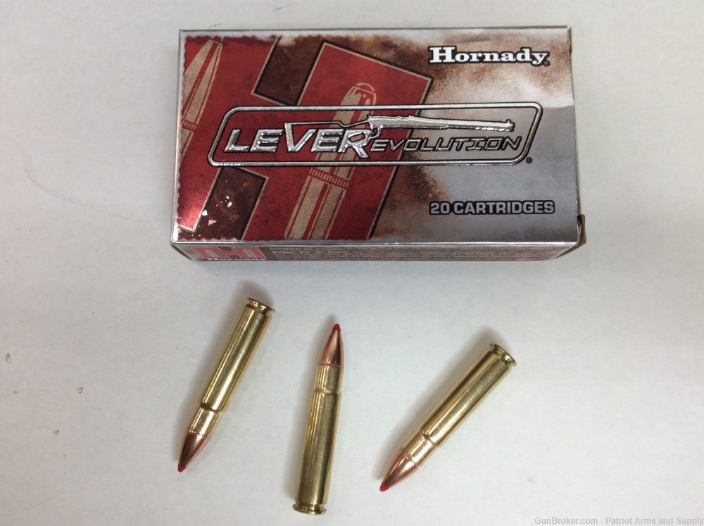 Hornady 35 Remington 200gr FTX LEVERevolution 20rd Box-img-0