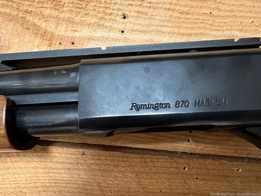 Remington 870 Magnum Wingmaster 12 Gauge 2 barrels!-img-3