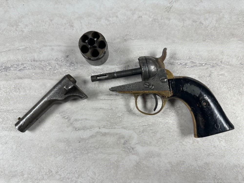 Colt 1849 Pocket Conversion 38Rim Fire-img-6