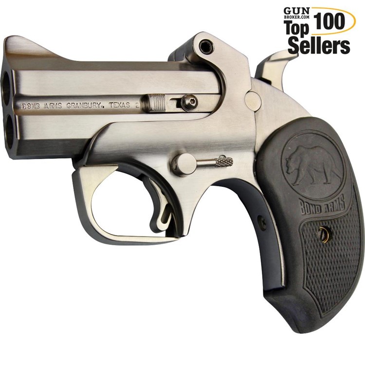 Bond Arms Papa Bear, Derringer, 410 Ga/45 Long Colt, 3", Steel, 2 Rds-img-0