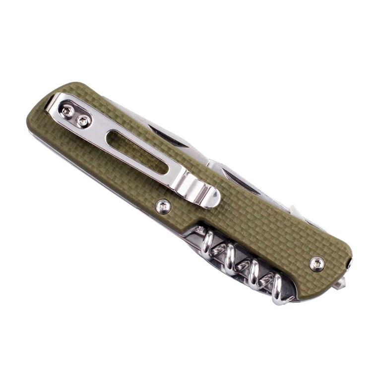 RUIKE Criterion Collection M61 Green Multifunction Knife (M61-G)-img-1