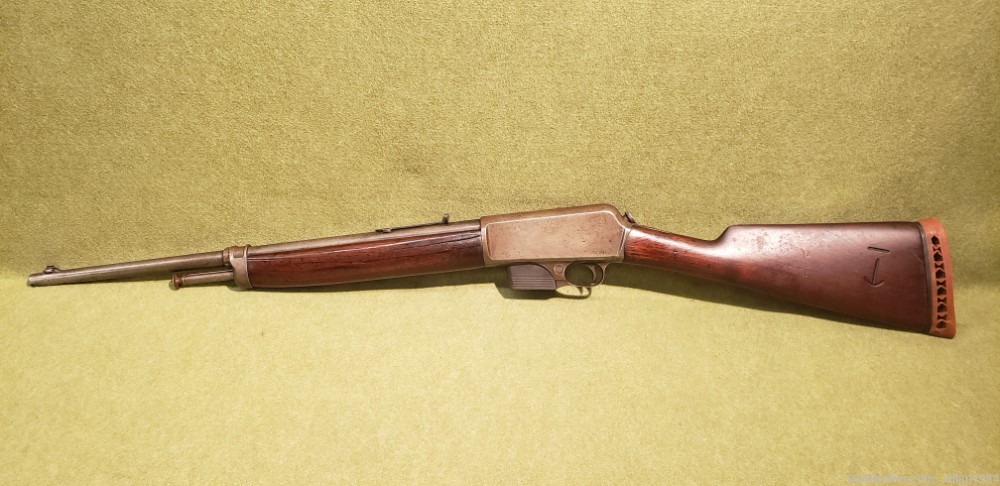 Winchester Model 1907 SL Semi Auto Rifle 351SL 20" Possibly First Year MFG.-img-0