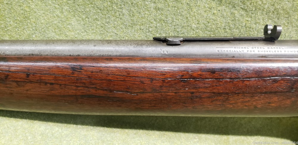 Winchester Model 1907 SL Semi Auto Rifle 351SL 20" Possibly First Year MFG.-img-12