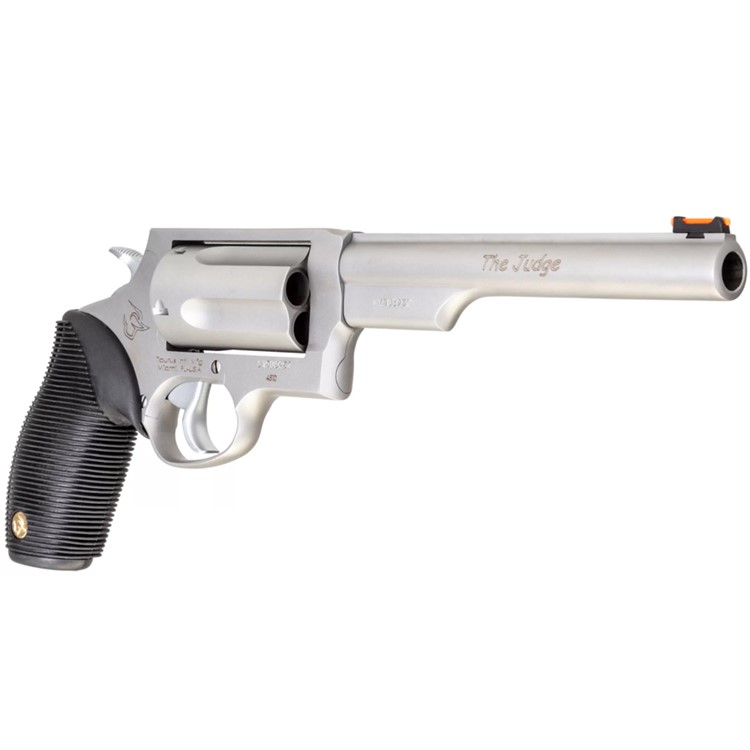TAURUS Judge 410 Ga/45 LC 6.5in 5rd Stainless Revolver (2-441069T)-img-2