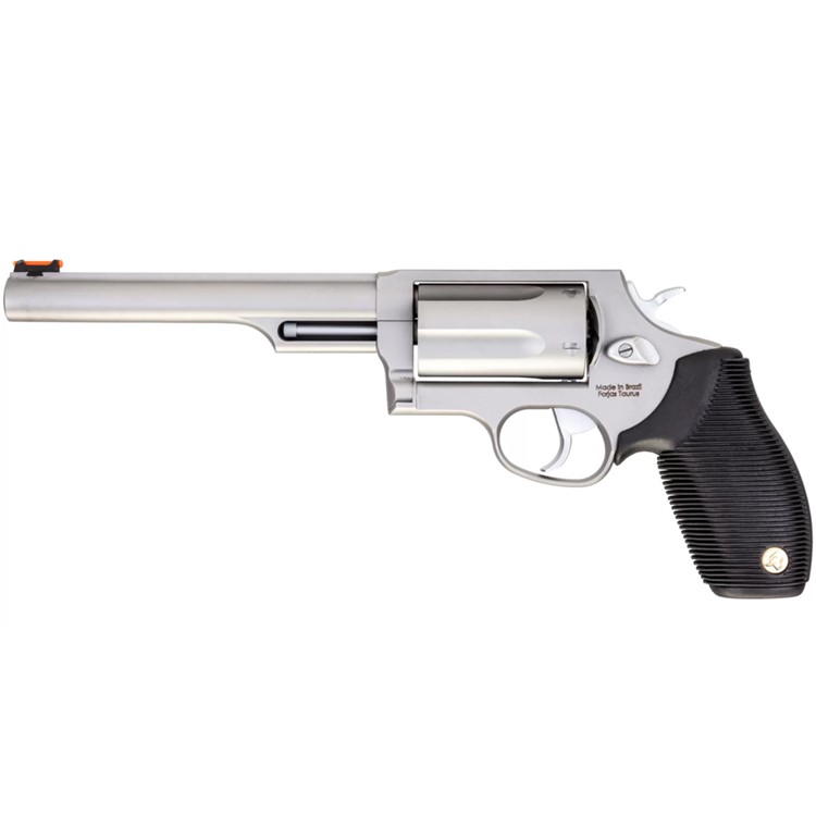 TAURUS Judge 410 Ga/45 LC 6.5in 5rd Stainless Revolver (2-441069T)-img-4