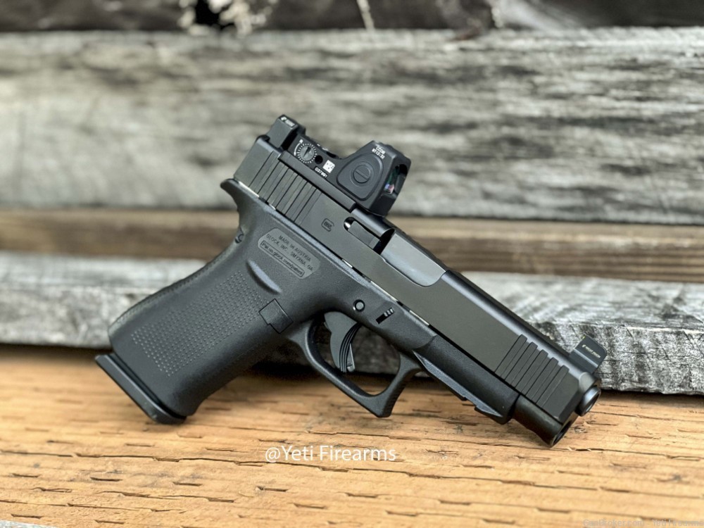 Glock 48 MOS 9mm W/ CHPWS Upgrades & RMRcc 3.25 MOA G48 No CC Fee-img-1