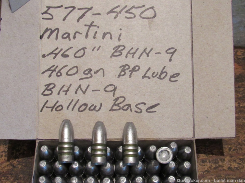 577-450 Martini bullets 460gn hollow base .460"BHN-9-img-0
