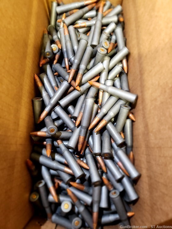 500 Rounds 7.62x54r 145 Grain Tracer Surplus Ammo NR -img-3