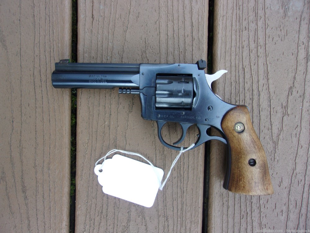 New England Firearms NEF R92 Ultra .22lr 4" DA SA Revolver NICE $1START-img-5