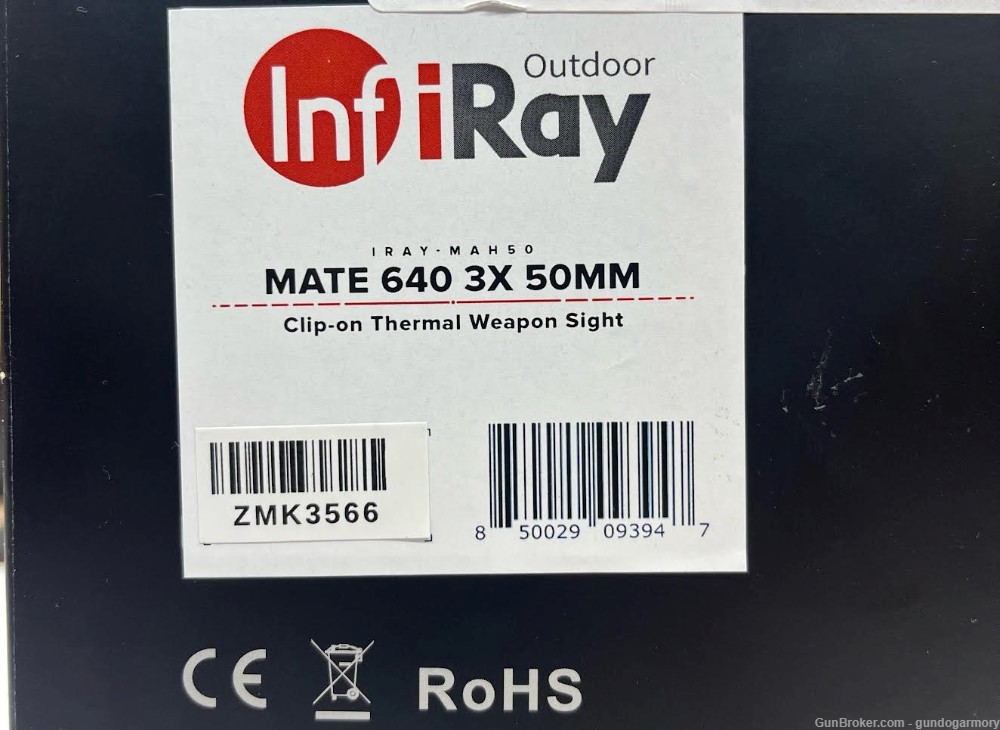 iRay MATE 640 MAH 50 Thermal Clip On-img-1