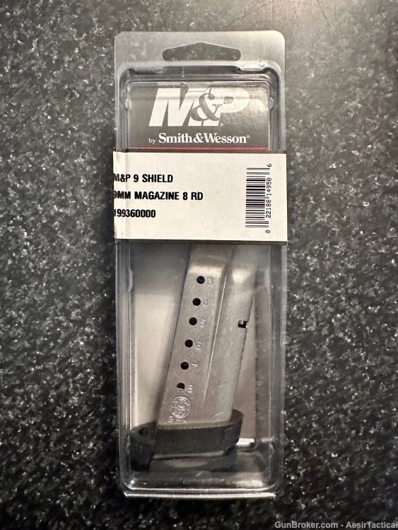 Smith & Wesson M&P9 Shield 9MM 8-round magazine CLEARANCE-img-0