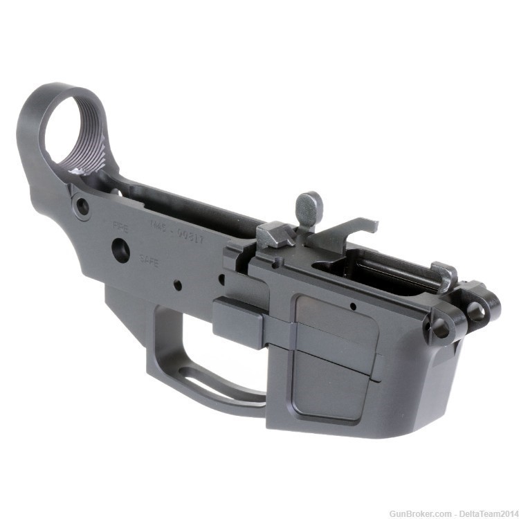 Foxtrot Mike FM-45 Billet Stripped Lower Receiver - Comp. with Glock Mags-img-2