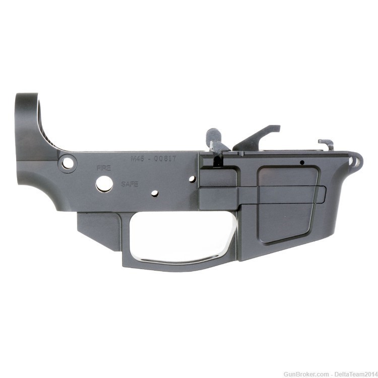 Foxtrot Mike FM-45 Billet Stripped Lower Receiver - Comp. with Glock Mags-img-0