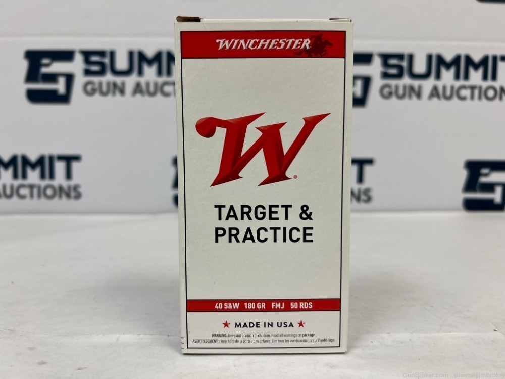  Winchester .40 S&W 180 Grain FMJ Ammunition - 500 Rounds-img-4