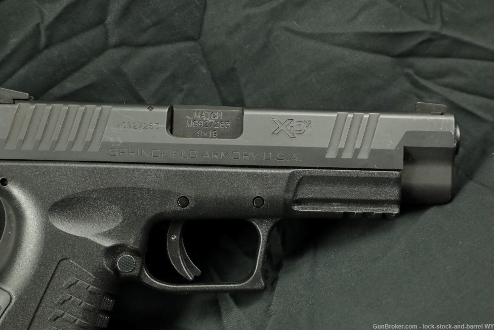 Springfield Armory XDM-9 4.5” 9mm Semi-auto Pistol w/ case and kit-img-5