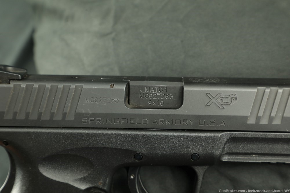 Springfield Armory XDM-9 4.5” 9mm Semi-auto Pistol w/ case and kit-img-11