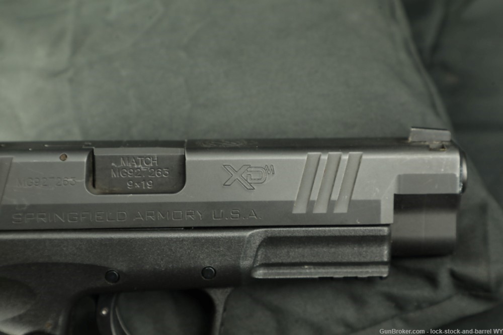 Springfield Armory XDM-9 4.5” 9mm Semi-auto Pistol w/ case and kit-img-12