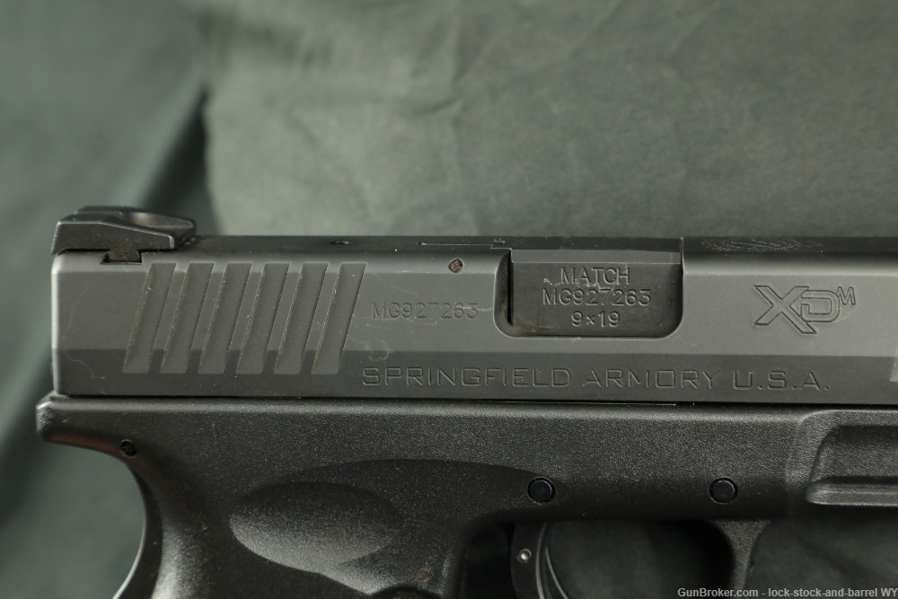 Springfield Armory XDM-9 4.5” 9mm Semi-auto Pistol w/ case and kit-img-10