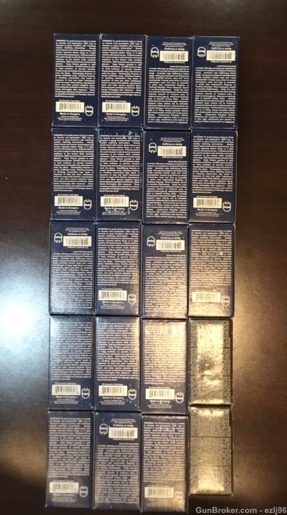 PENNY AUCTION FIOCCHI / SELLIER & BELLOT 9 MM LUGER 1000 rounds FMJ 115 GR-img-4