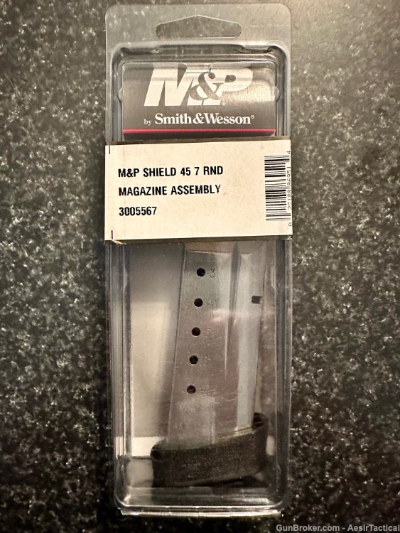 Smith & Wesson M&P45 Shield .45ACP 7-round magazine CLEARANCE-img-0