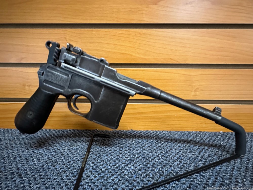 1923-1930 Mauser C96 Broomhandle 5.5", 7.63x25 10-round Capacity -img-1