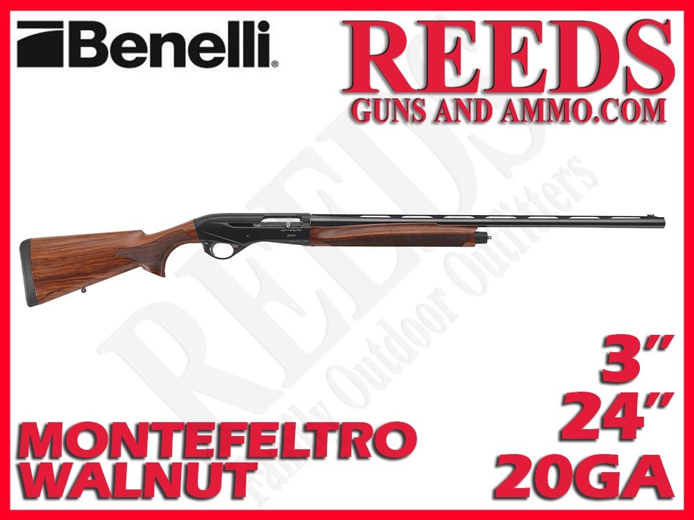 Benelli Montefeltro Walnut 20 Ga 3in 24in 10888-img-0