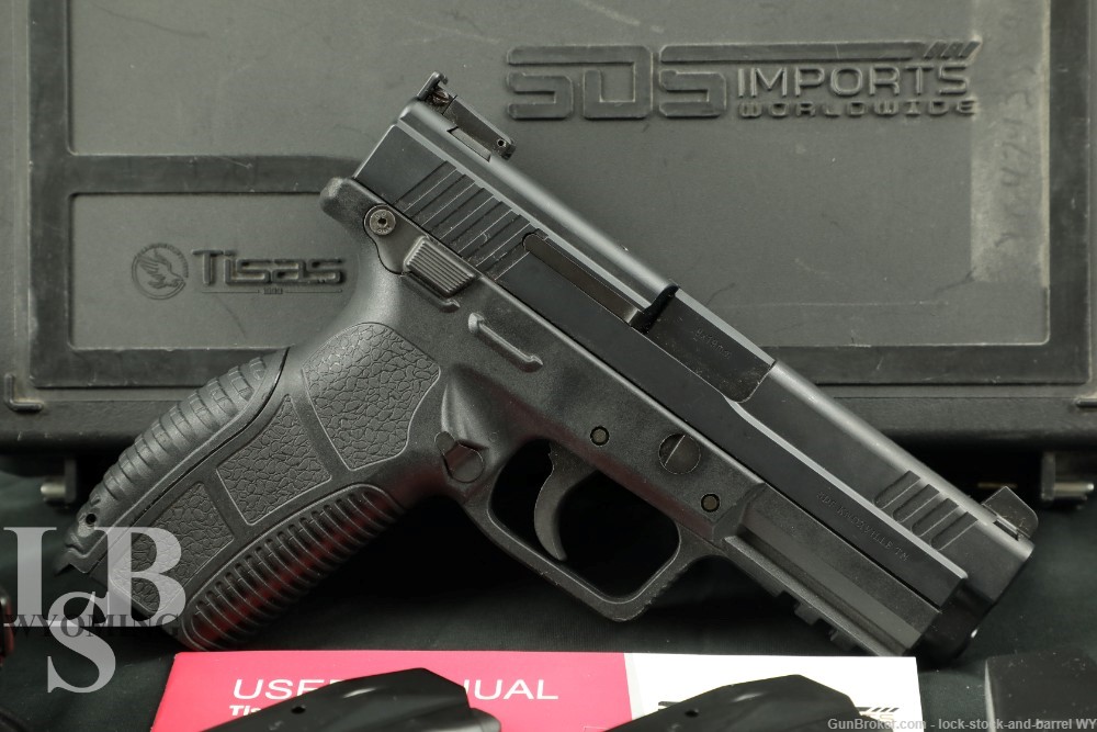 Tisas Zigana PX-9 4” Barrel 9mm Semi Auto Pistol W/ Case-img-0