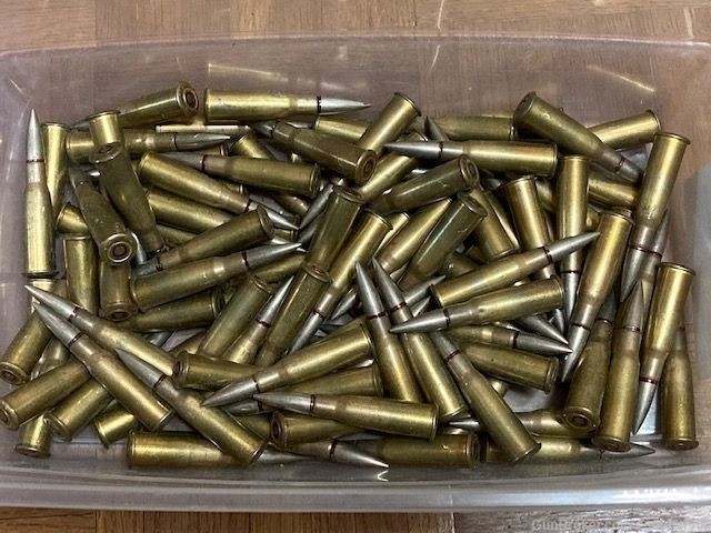 8mm Lebel Brass Cased Steel Core FMJ Rifle Ammo 100 rds-img-0