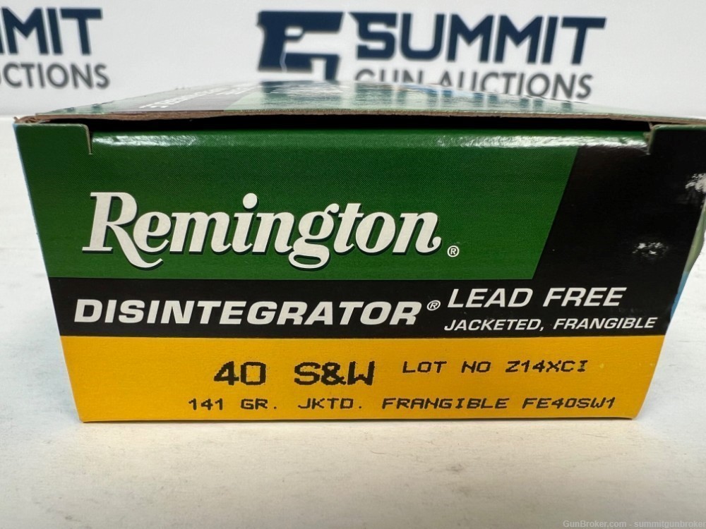 Remington .40 S&W Disintegrator 141 Grain LF Jacketed Ammo - 500 Rounds-img-5