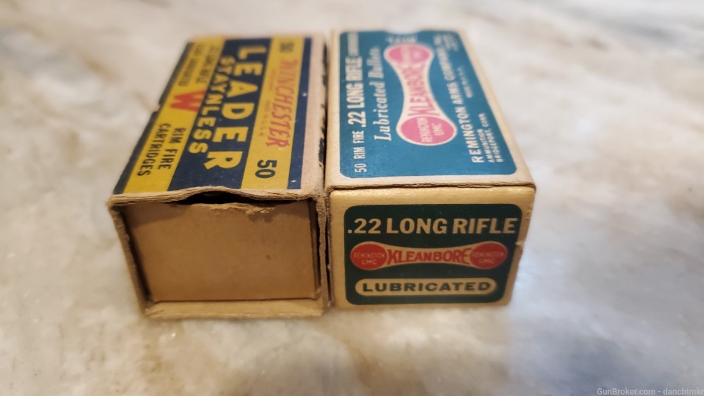 22LR Long Rifle -2 full boxes -Western Winchester and Remington dogbone-img-6