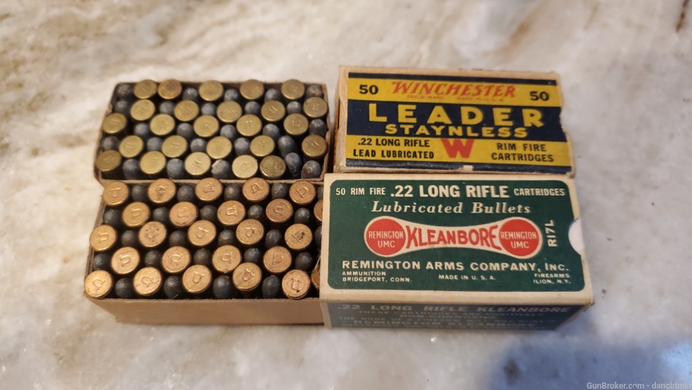 22LR Long Rifle -2 full boxes -Western Winchester and Remington dogbone-img-8