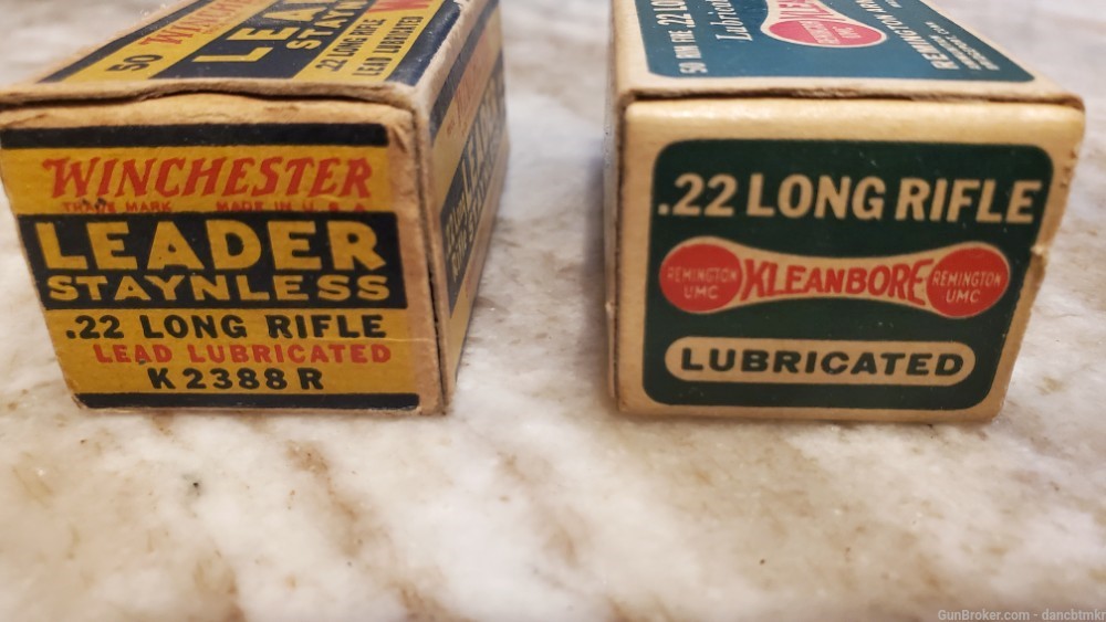 22LR Long Rifle -2 full boxes -Western Winchester and Remington dogbone-img-2