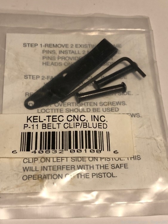 Keltec P11 belt clip 9mm kelt-tec p11-img-1