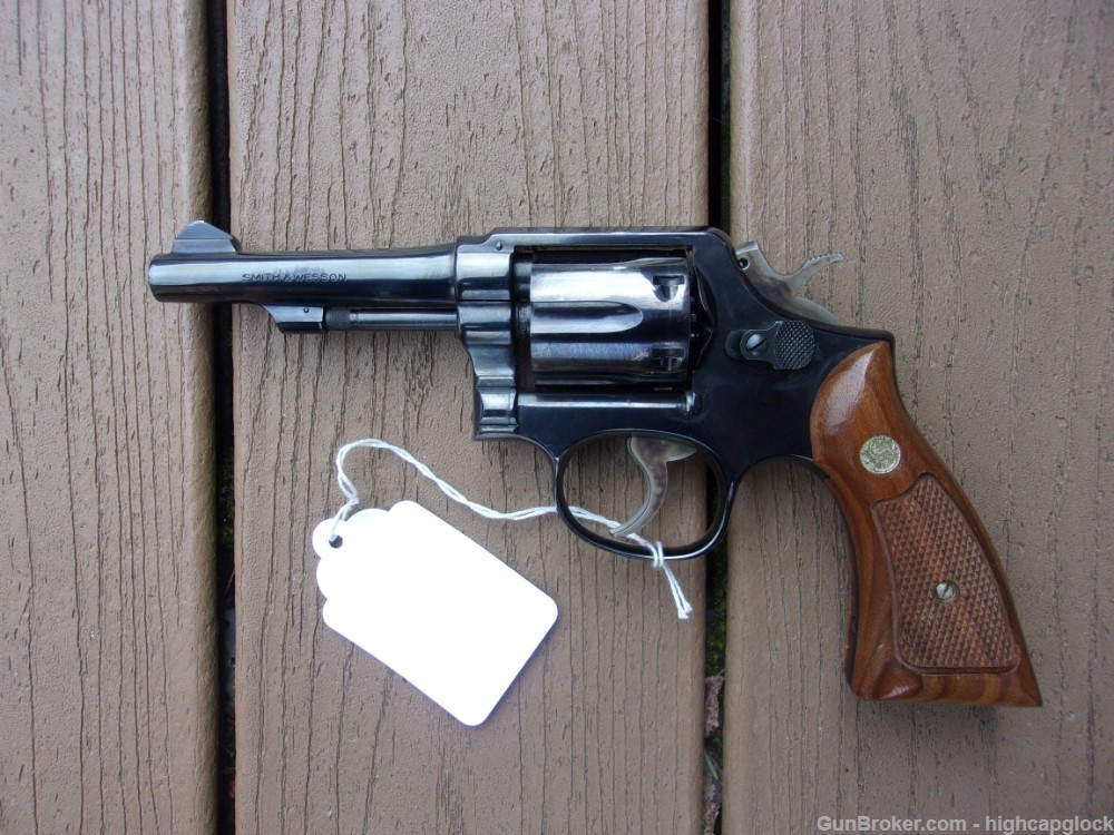 S&W Smith & Wesson 10 .38 Spcl 4" Revolver OLDER 10-7 REAL NICE $1START    -img-31
