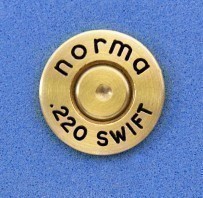 Norma 220 SWIFT  Cartridge Hat Pin  Tie Tac Ammo Bullet-img-0