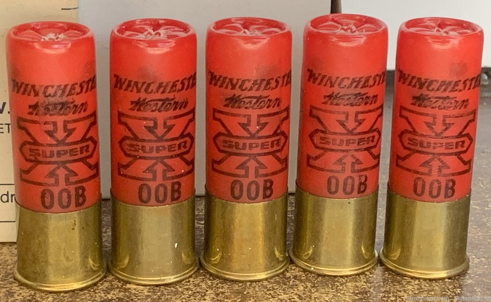 Winchester 12ga Super X 00 Buckshot, 2.75", 12 pellets, 5rds. X12B5.-img-5