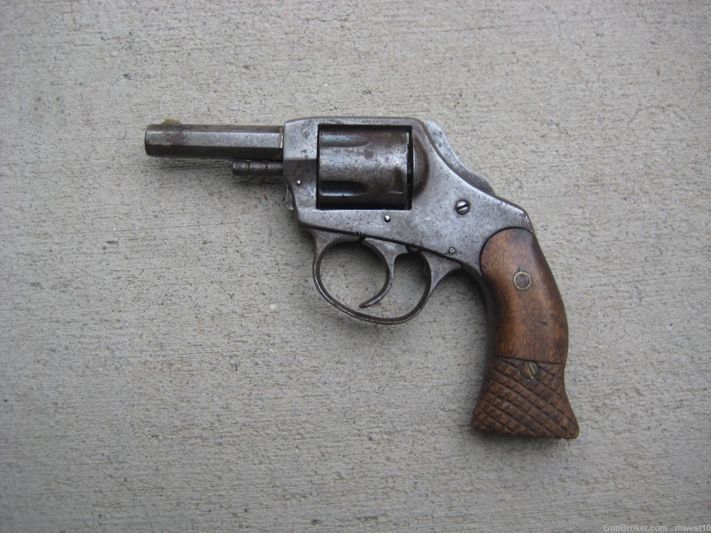 Iver Johnson American Bulldog Revolver Antique-img-0